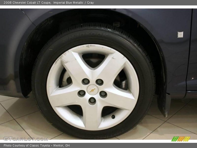 Imperial Blue Metallic / Gray 2008 Chevrolet Cobalt LT Coupe