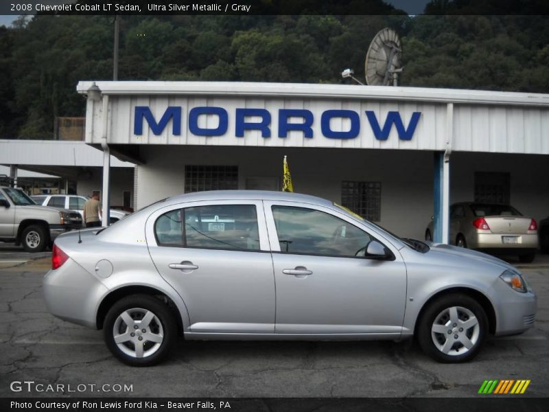 Ultra Silver Metallic / Gray 2008 Chevrolet Cobalt LT Sedan