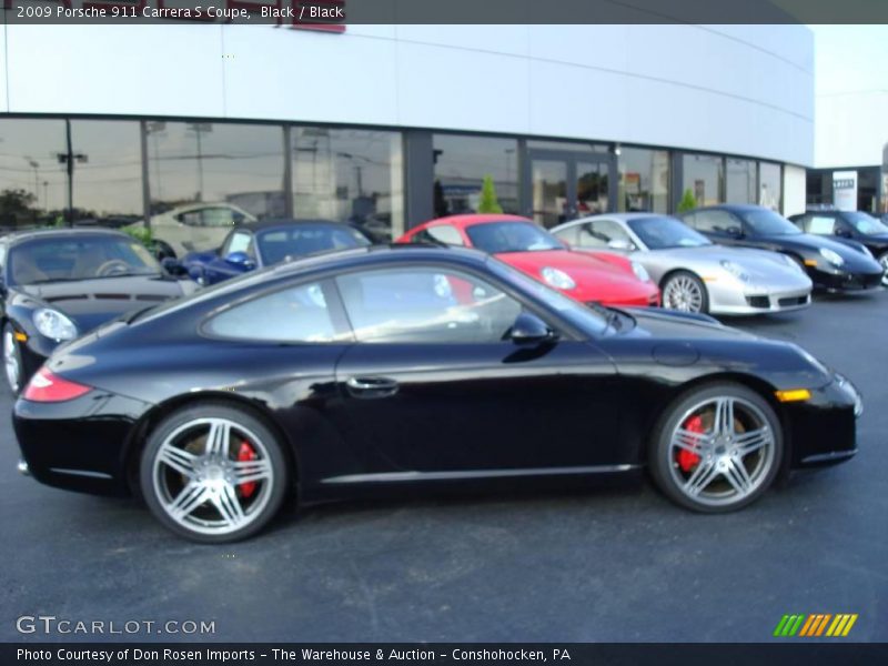 Black / Black 2009 Porsche 911 Carrera S Coupe