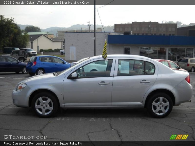 Ultra Silver Metallic / Gray 2008 Chevrolet Cobalt LT Sedan