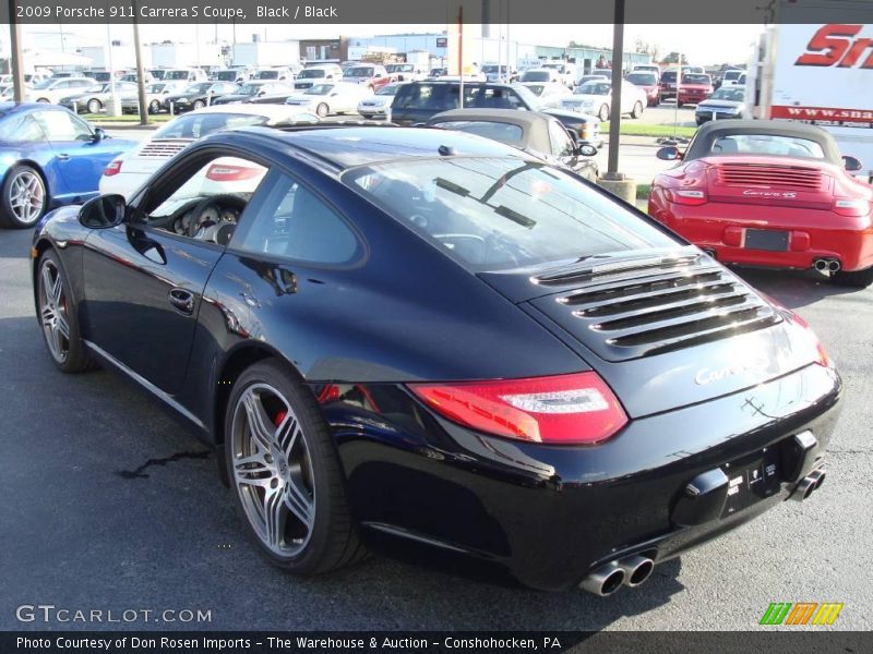 Black / Black 2009 Porsche 911 Carrera S Coupe