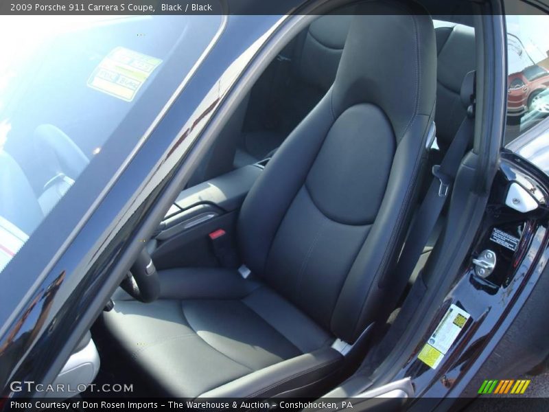 Black / Black 2009 Porsche 911 Carrera S Coupe