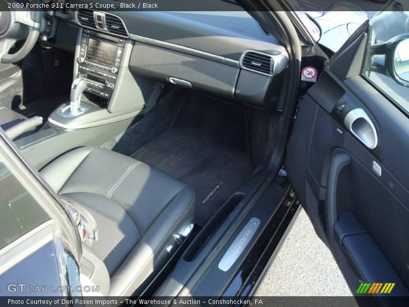 Black / Black 2009 Porsche 911 Carrera S Coupe