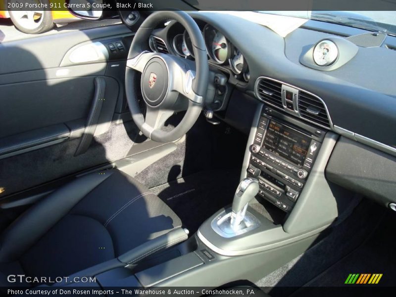 Black / Black 2009 Porsche 911 Carrera S Coupe