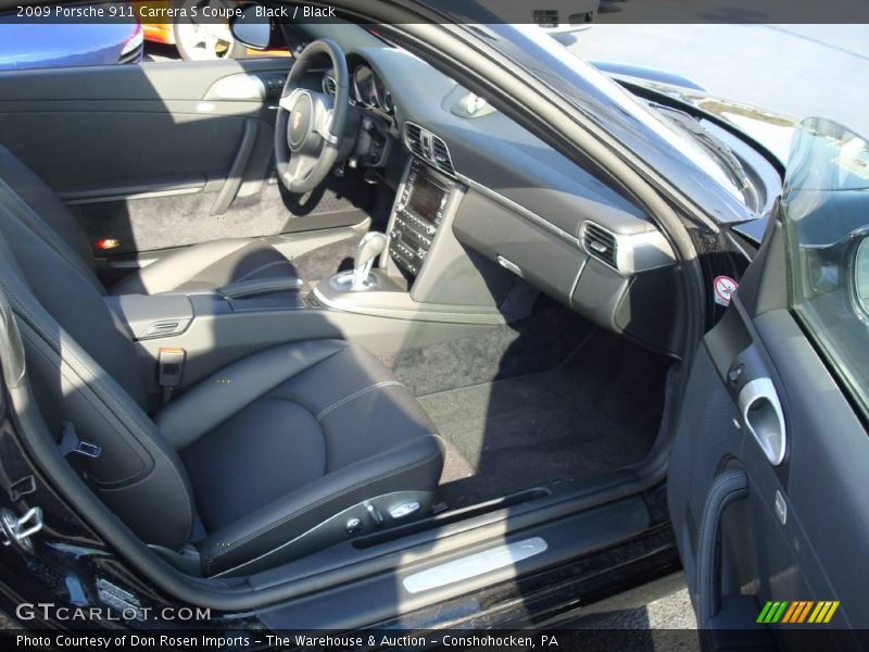 Black / Black 2009 Porsche 911 Carrera S Coupe