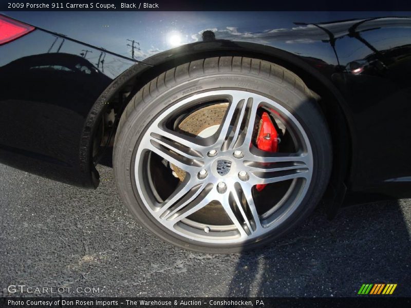 Black / Black 2009 Porsche 911 Carrera S Coupe