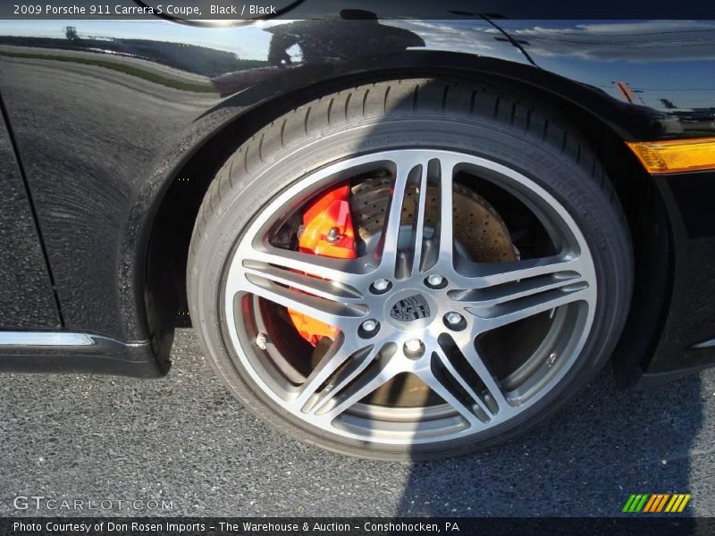 Black / Black 2009 Porsche 911 Carrera S Coupe