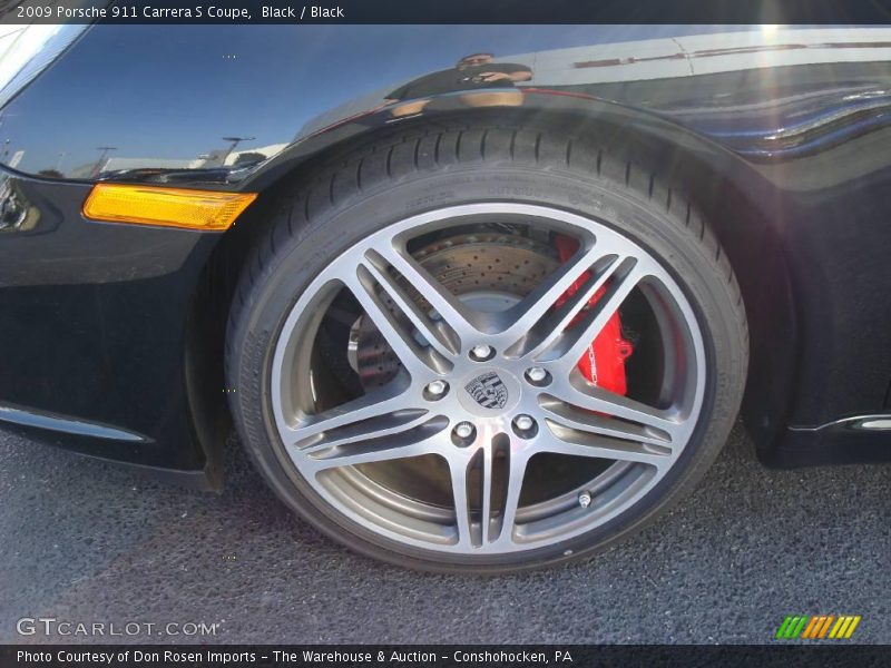 Black / Black 2009 Porsche 911 Carrera S Coupe
