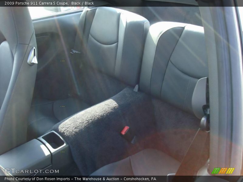 Black / Black 2009 Porsche 911 Carrera S Coupe