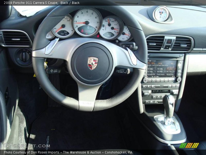 Black / Black 2009 Porsche 911 Carrera S Coupe