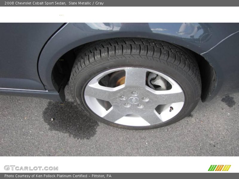 Slate Metallic / Gray 2008 Chevrolet Cobalt Sport Sedan