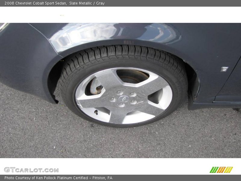 Slate Metallic / Gray 2008 Chevrolet Cobalt Sport Sedan