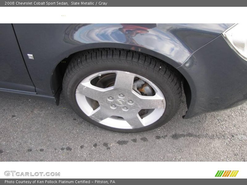 Slate Metallic / Gray 2008 Chevrolet Cobalt Sport Sedan