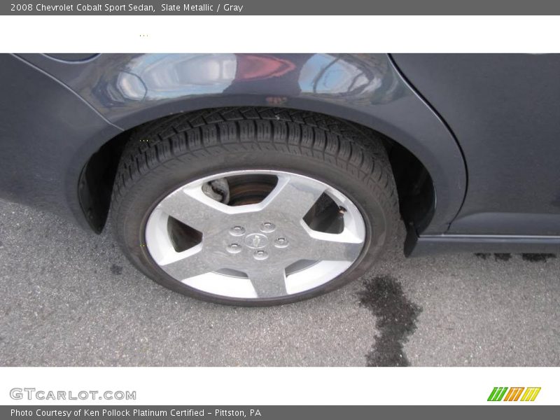 Slate Metallic / Gray 2008 Chevrolet Cobalt Sport Sedan