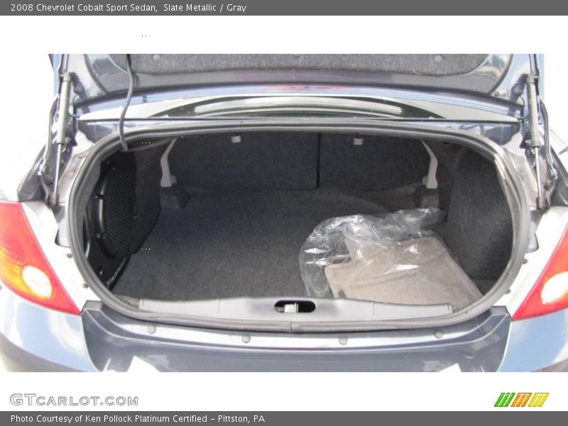 Slate Metallic / Gray 2008 Chevrolet Cobalt Sport Sedan