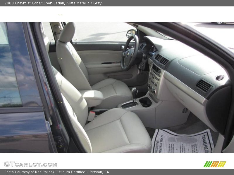 Slate Metallic / Gray 2008 Chevrolet Cobalt Sport Sedan