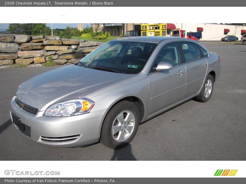 Silverstone Metallic / Ebony Black 2008 Chevrolet Impala LT