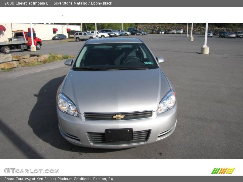 Silverstone Metallic / Ebony Black 2008 Chevrolet Impala LT