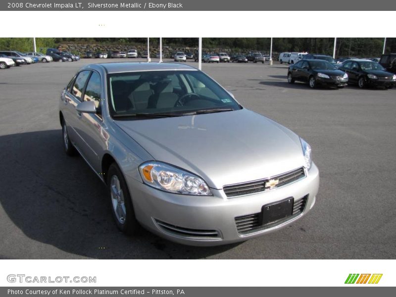 Silverstone Metallic / Ebony Black 2008 Chevrolet Impala LT