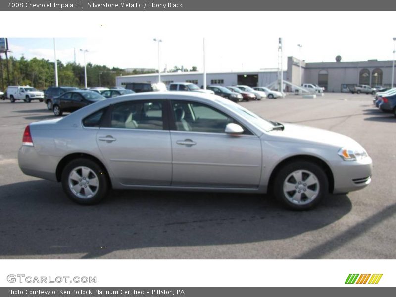 Silverstone Metallic / Ebony Black 2008 Chevrolet Impala LT