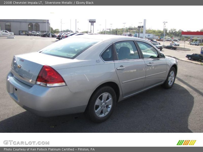 Silverstone Metallic / Ebony Black 2008 Chevrolet Impala LT