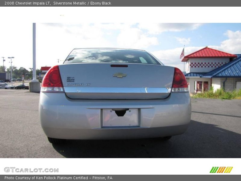 Silverstone Metallic / Ebony Black 2008 Chevrolet Impala LT