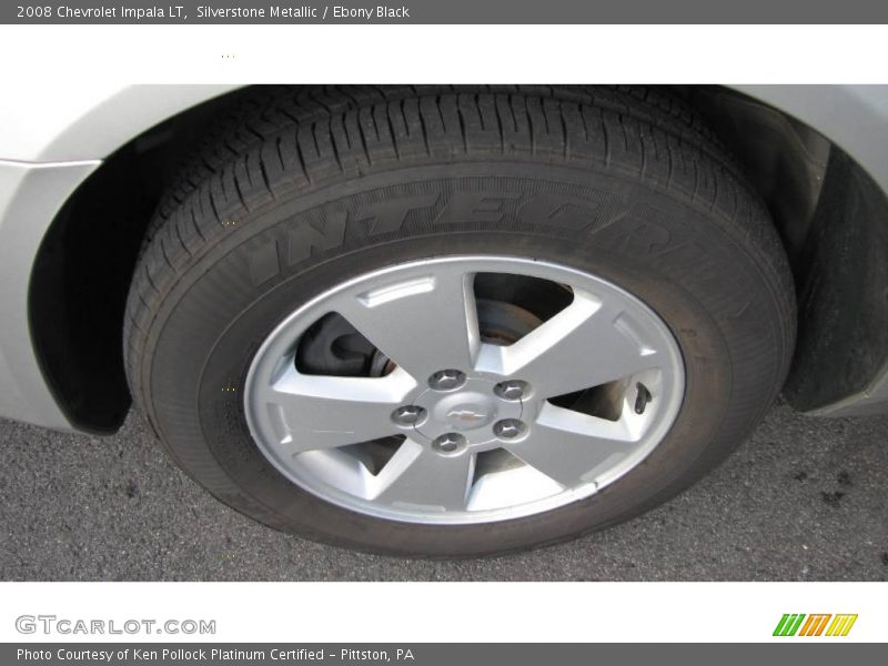 Silverstone Metallic / Ebony Black 2008 Chevrolet Impala LT