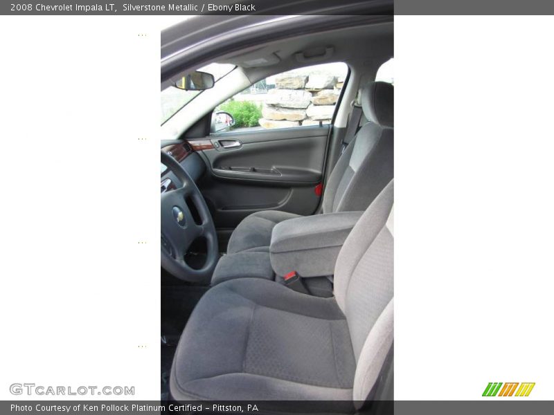 Silverstone Metallic / Ebony Black 2008 Chevrolet Impala LT