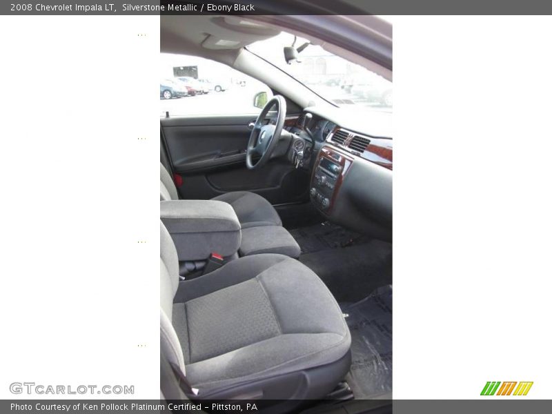 Silverstone Metallic / Ebony Black 2008 Chevrolet Impala LT