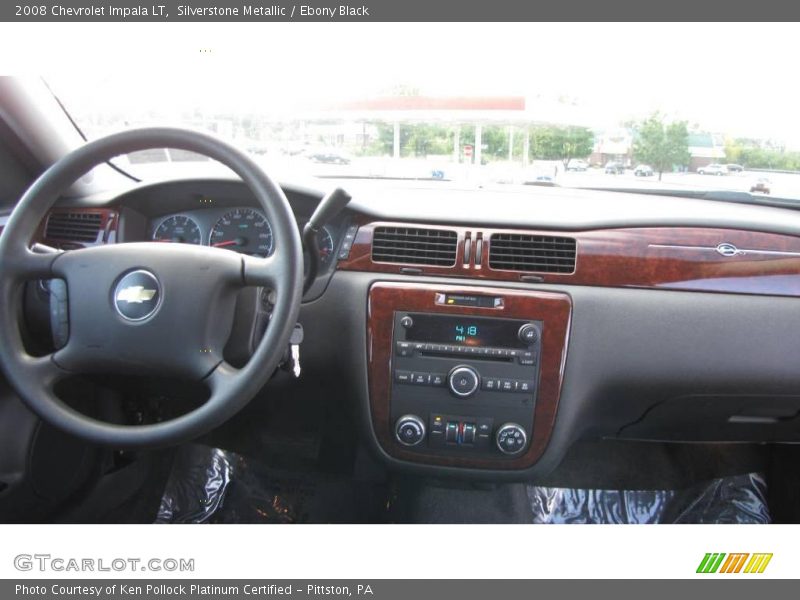 Silverstone Metallic / Ebony Black 2008 Chevrolet Impala LT