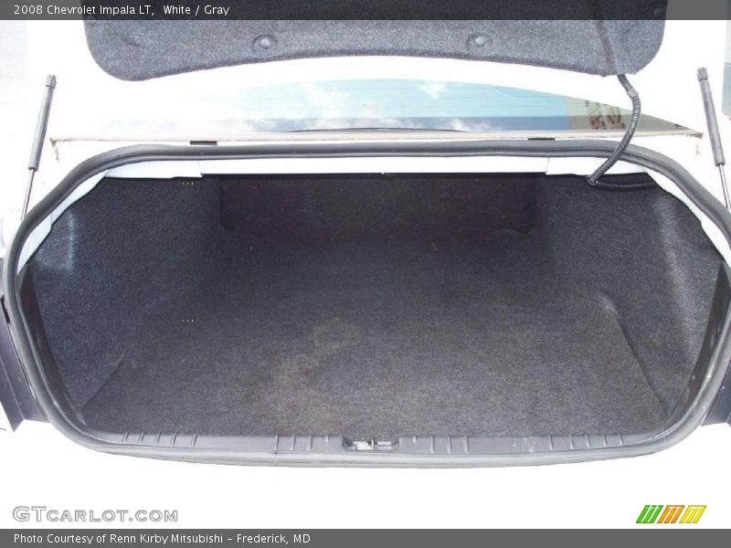 White / Gray 2008 Chevrolet Impala LT