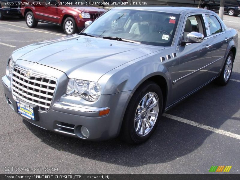 Silver Steel Metallic / Dark Slate Gray/Light Slate Gray 2006 Chrysler 300 C HEMI