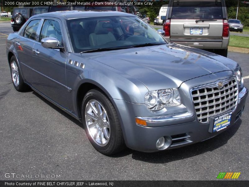 Silver Steel Metallic / Dark Slate Gray/Light Slate Gray 2006 Chrysler 300 C HEMI