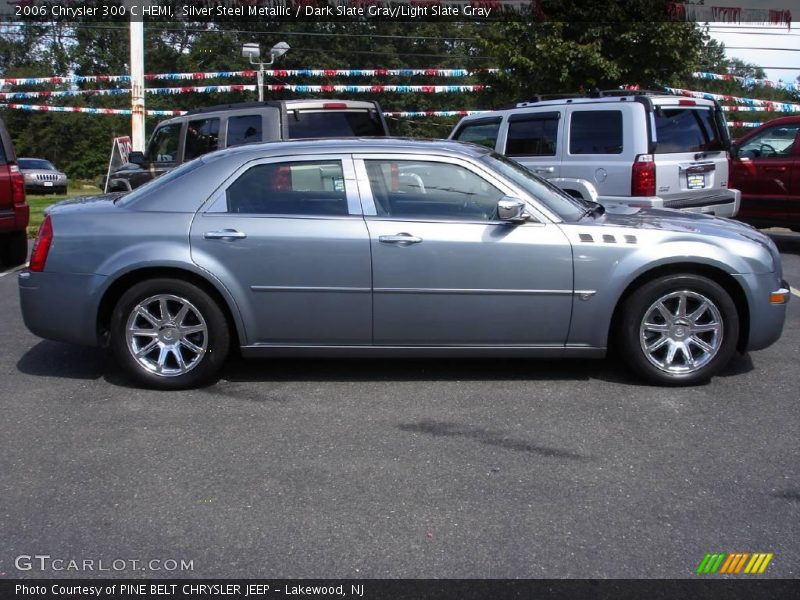 Silver Steel Metallic / Dark Slate Gray/Light Slate Gray 2006 Chrysler 300 C HEMI