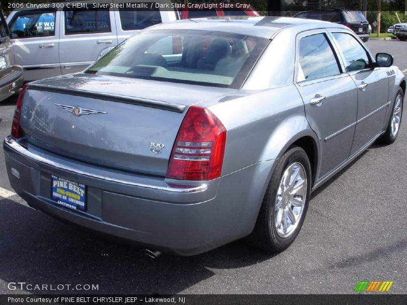 Silver Steel Metallic / Dark Slate Gray/Light Slate Gray 2006 Chrysler 300 C HEMI