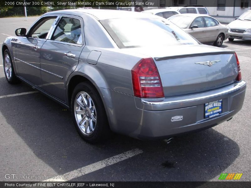 Silver Steel Metallic / Dark Slate Gray/Light Slate Gray 2006 Chrysler 300 C HEMI