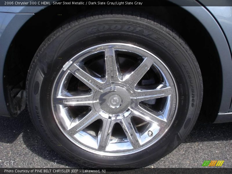 Silver Steel Metallic / Dark Slate Gray/Light Slate Gray 2006 Chrysler 300 C HEMI