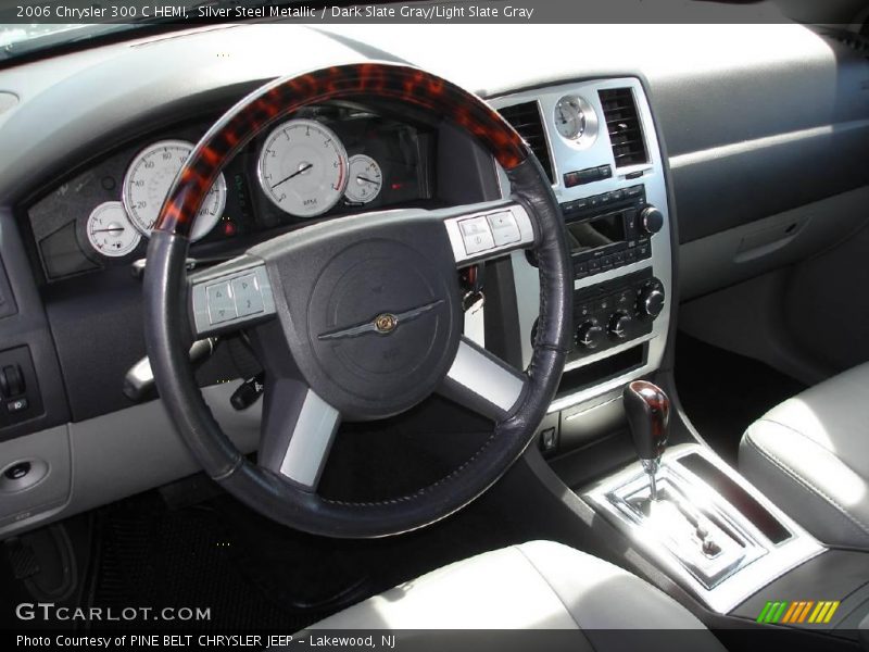 Silver Steel Metallic / Dark Slate Gray/Light Slate Gray 2006 Chrysler 300 C HEMI