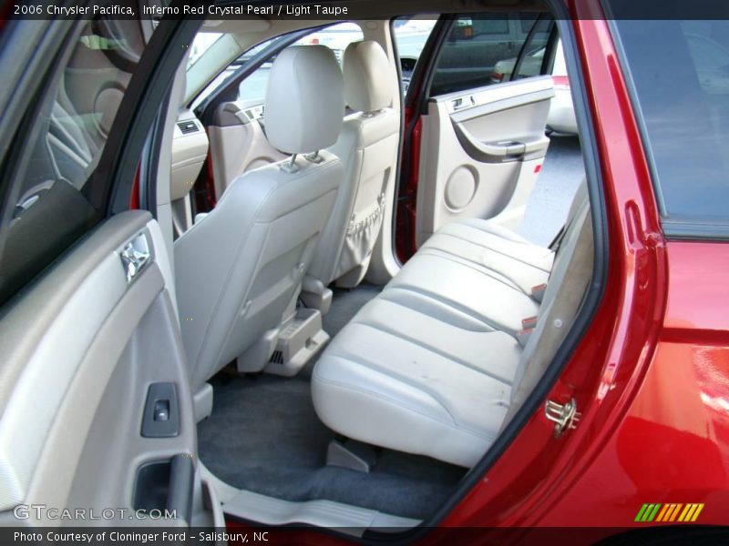 Inferno Red Crystal Pearl / Light Taupe 2006 Chrysler Pacifica