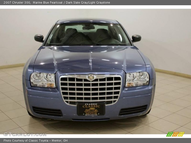 Marine Blue Pearlcoat / Dark Slate Gray/Light Graystone 2007 Chrysler 300