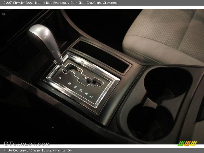 Marine Blue Pearlcoat / Dark Slate Gray/Light Graystone 2007 Chrysler 300