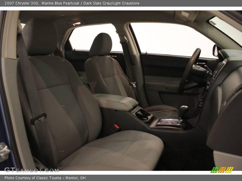 Marine Blue Pearlcoat / Dark Slate Gray/Light Graystone 2007 Chrysler 300
