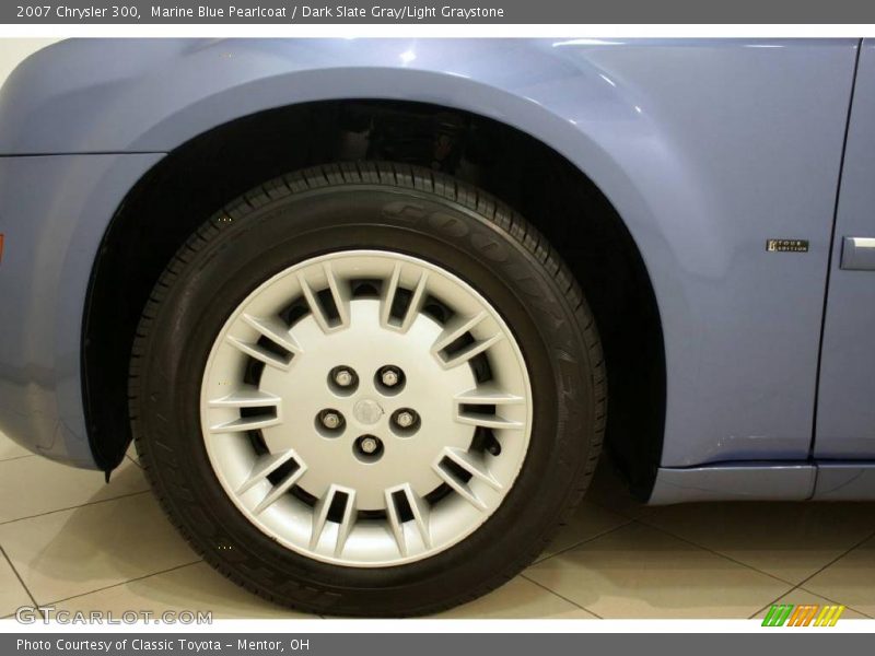 Marine Blue Pearlcoat / Dark Slate Gray/Light Graystone 2007 Chrysler 300