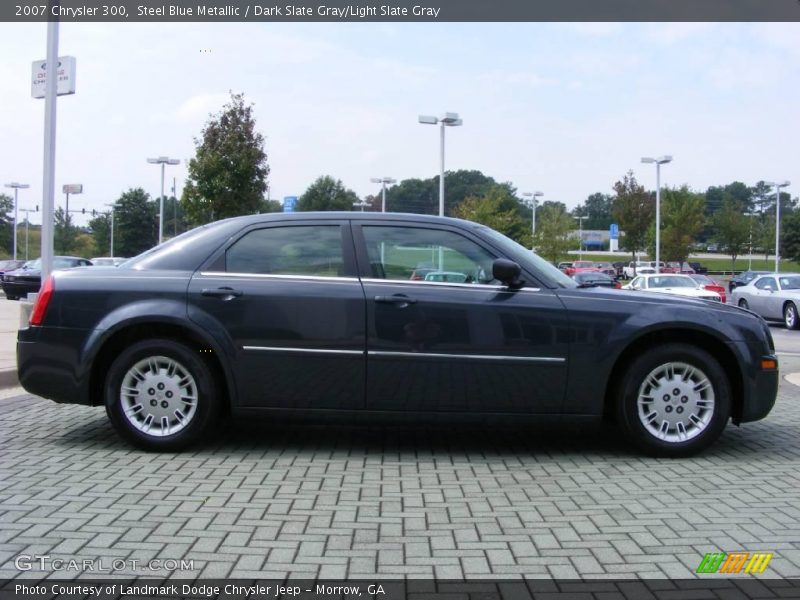 Steel Blue Metallic / Dark Slate Gray/Light Slate Gray 2007 Chrysler 300