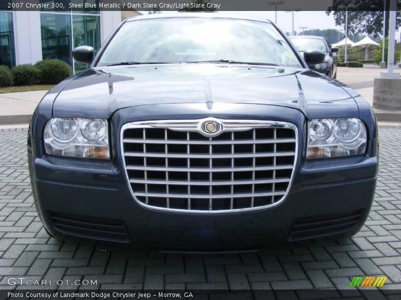 Steel Blue Metallic / Dark Slate Gray/Light Slate Gray 2007 Chrysler 300