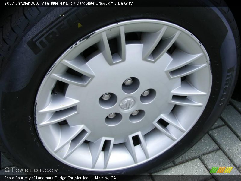 Steel Blue Metallic / Dark Slate Gray/Light Slate Gray 2007 Chrysler 300
