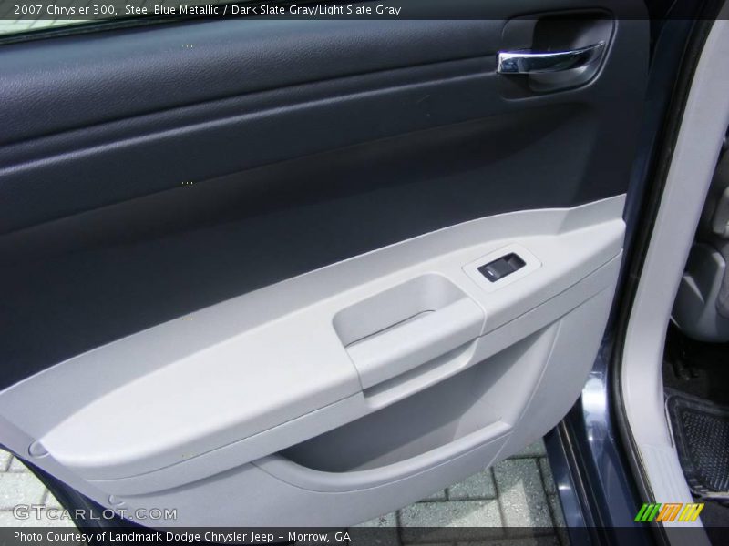 Steel Blue Metallic / Dark Slate Gray/Light Slate Gray 2007 Chrysler 300