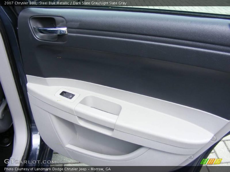 Steel Blue Metallic / Dark Slate Gray/Light Slate Gray 2007 Chrysler 300