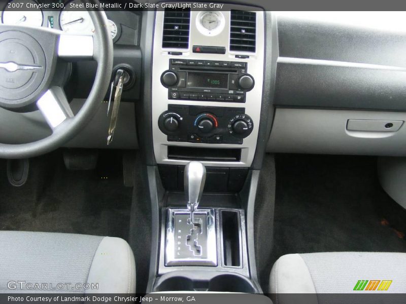 Steel Blue Metallic / Dark Slate Gray/Light Slate Gray 2007 Chrysler 300