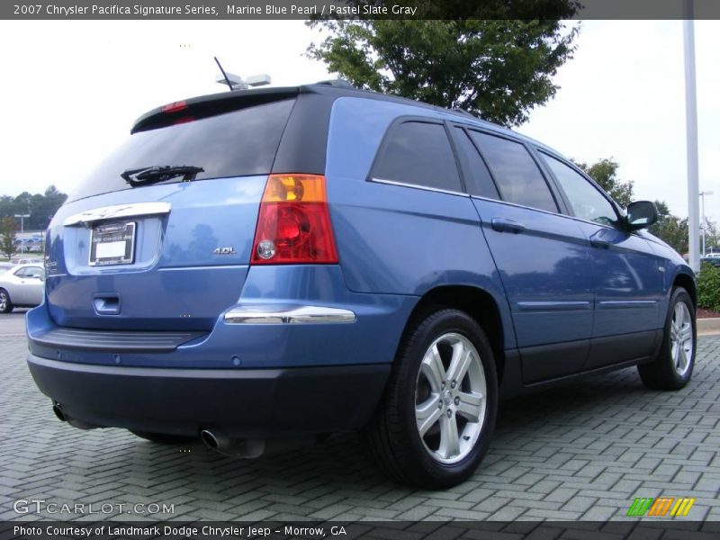 Marine Blue Pearl / Pastel Slate Gray 2007 Chrysler Pacifica Signature Series